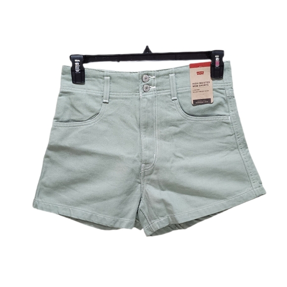 Levi's Pants - Levi's Women's High Waisted Mom Shorts Vintage-inspired Denim Size 28 Lily Pad